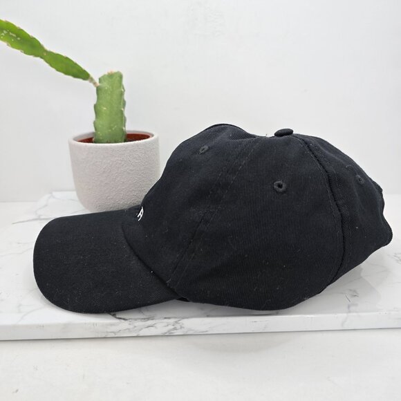 boho white tiger black canvas sporty baseball hat | unisex - Picture 4 of 8
